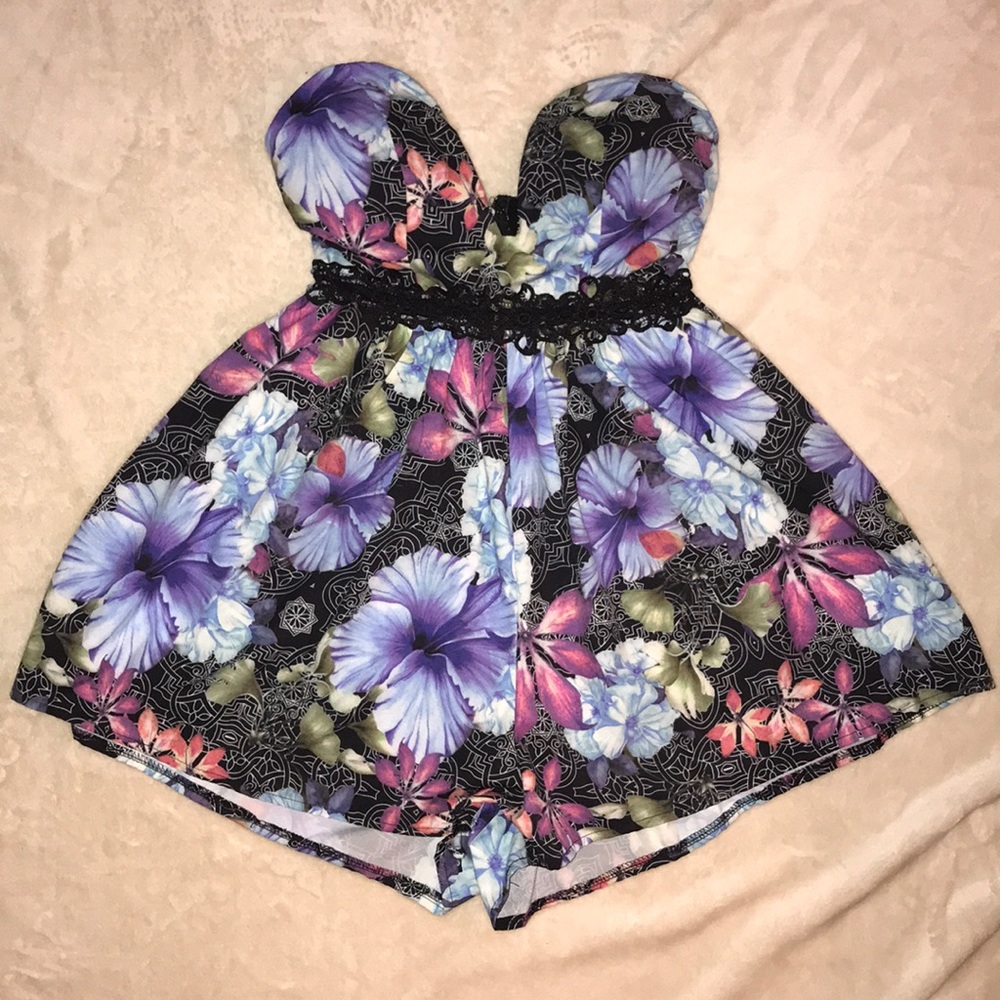 Floral romper